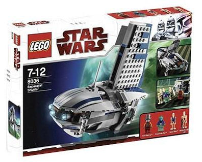 LEGO Set-Separatist Shuttle-Star Wars / Star Wars Clone Wars-8036-4-Creative Brick Builders